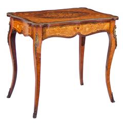 19th Century Rosewood and Marquetry Table 19th Century Rosewood and Marquetry Table