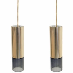 Pair of Norwegian Ceiling Pendants by Sønnico, 1960s