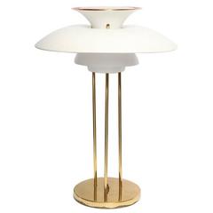 1960s Modernist Table Lamp by Poul Henningsen