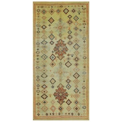 Vintage Hand-Knotted Moroccan Rug