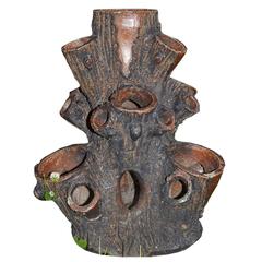 19th Century Doulton Faux Bois Planter 8