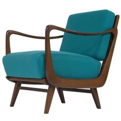 1950s Sculptural Mid-Century Modern Lounge Chair