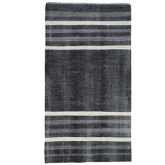 Banded Goat Hair Kilim