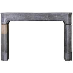 18th Century Country Bicolor Original Antique Fireplace Mantle 11