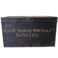 Metal Storage Trunk or Chest, England, Early 20th Century