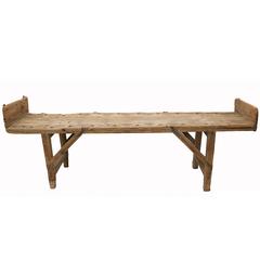 Antique 19th Century French Pearling Bench