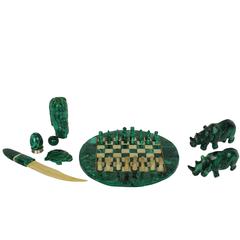 Collection of Malachite Objects