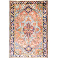 Antique Heriz Village Carpet