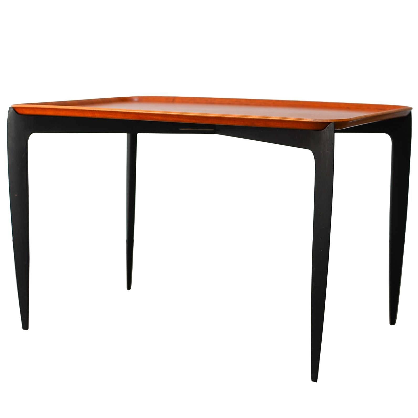 Rare Tray Table by Willumsen & Engholm for Fritz Hansen, Denmark, 1950s For Sale
