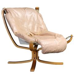 Falcon Leather Chair by Sigurd Resell