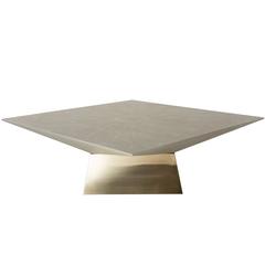 Ron Seff, “Braque” Shagreen Low Table, USA, circa 1980 8