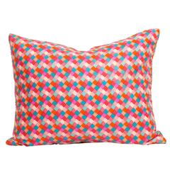 Retro Liberty London Geometric Pop Art Silk Scarf Irish Linen Cushion Pillow