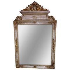 Italian Carved and Painted Mirror, Early 19th Century 5