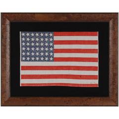 Antique 42 Scattered Stars, an Unofficial Star Count, Washington Statehood Flag
