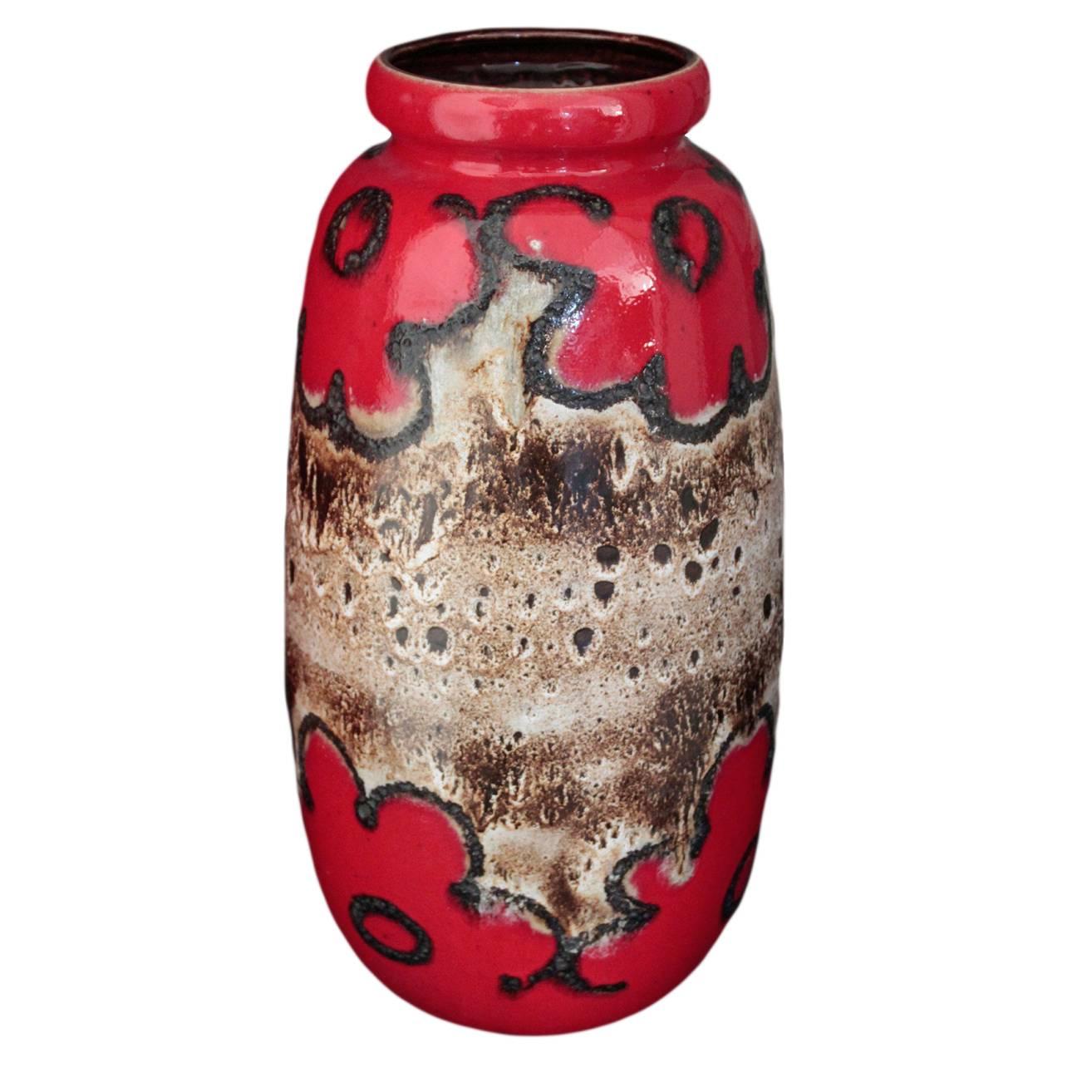 Large German 1950s Vase For Sale