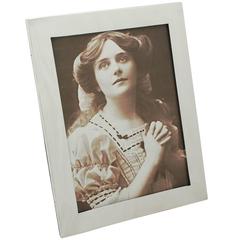Sterling Silver Photograph Frame, Antique Edwardian