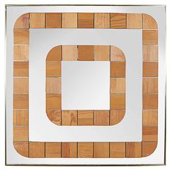 Hal Bienenfeld Square Op Art Mirror 7