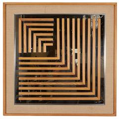 Don Alguire Op Art Mirror for Greg Copeland