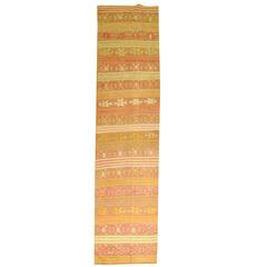 Vintage Turkish Kilim Runner 6
