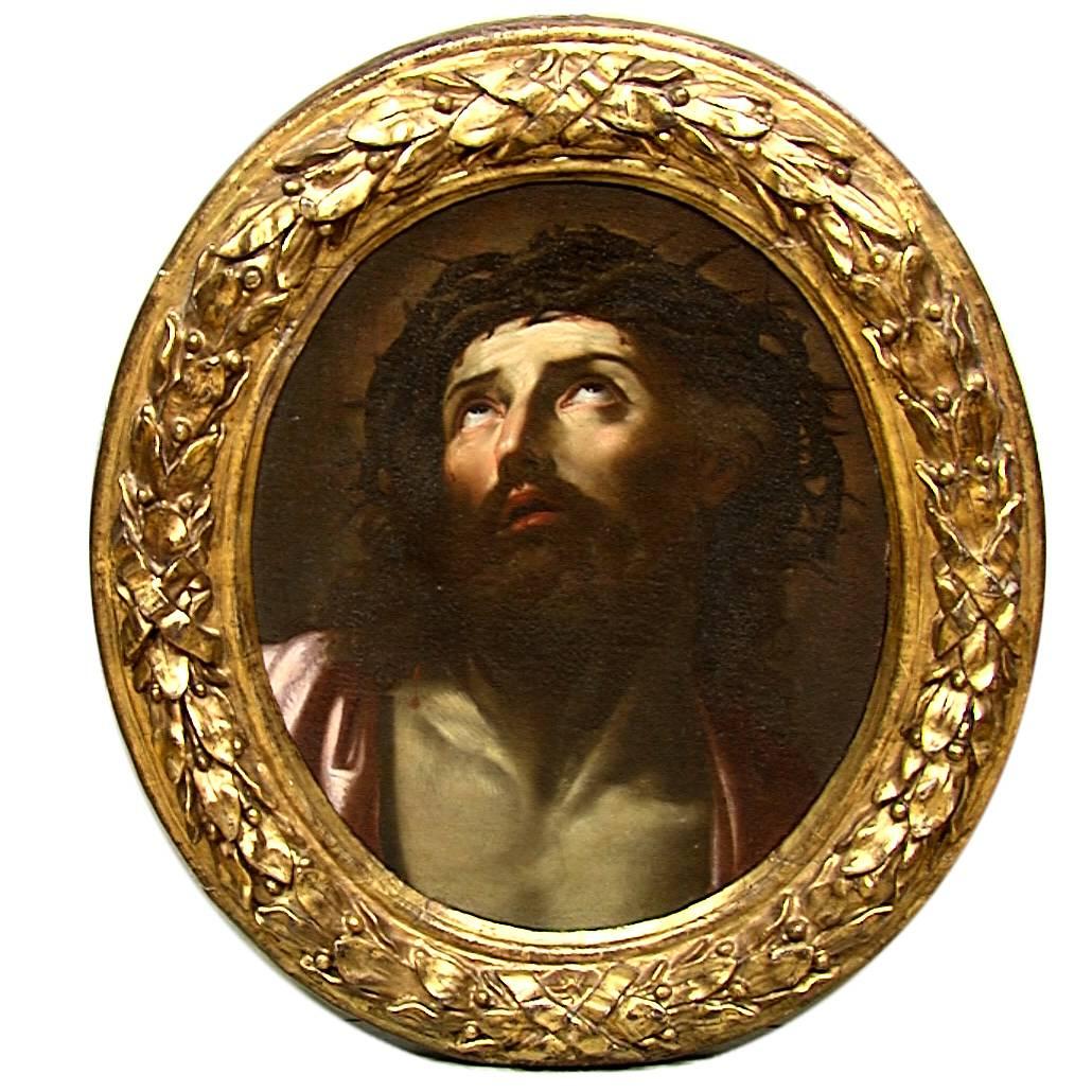 "Ecce Homo" Oil Painting by Guido Reni, Bologna, 1617 For Sale