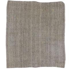 Vintage Turkish Kilim Rug with Minimalist Style 5