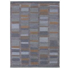 Modern Scandinavian/Swedish Geometric Design Rug 11