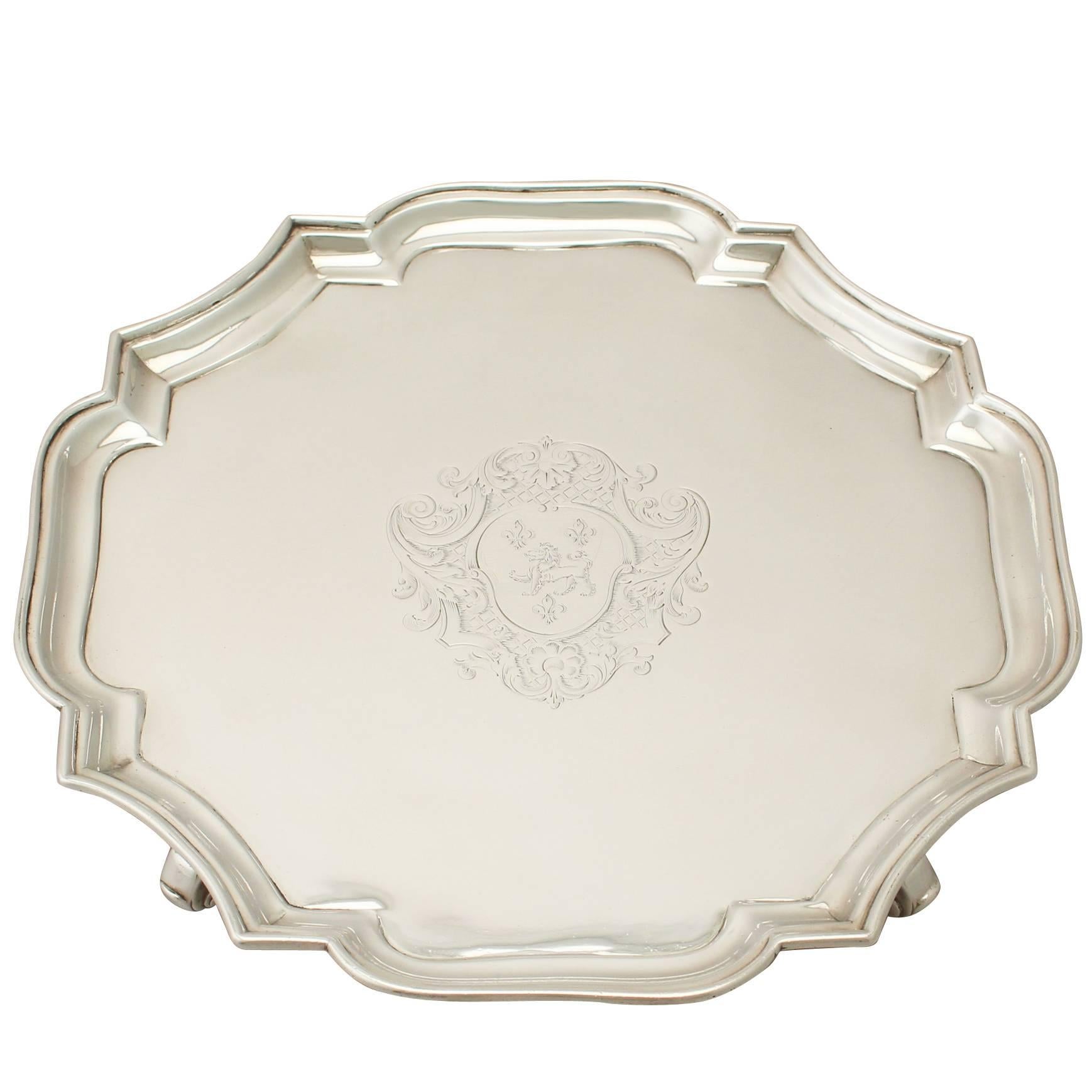 George II Sterling Silver Salver