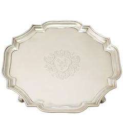 George II Sterling Silver Salver