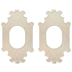 Two Enormous French Plaster Frames