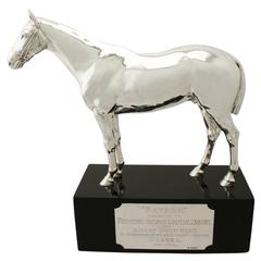 Sterling Silver Presentation Horse by Edward Barnard & Sons Ltd 10