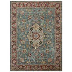 Antique Persian Tabriz Rug 1