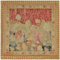 Large Square French Tapestry 3