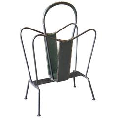 Jacques Adnet Magazine Rack