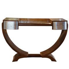 20th Century French Art Deco Coiffeuse Vanity Desk 3
