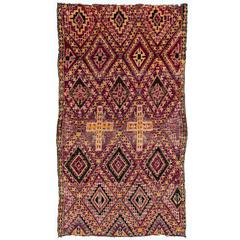 Early 20th Century Beni Mguild Moroccan Rug 10