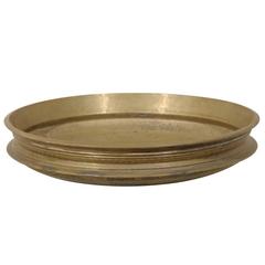 Large Size Brass Uruli Cooking Bowl from South India
