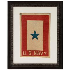 WWI Son-in-Service Banner for a U.S. Navyman