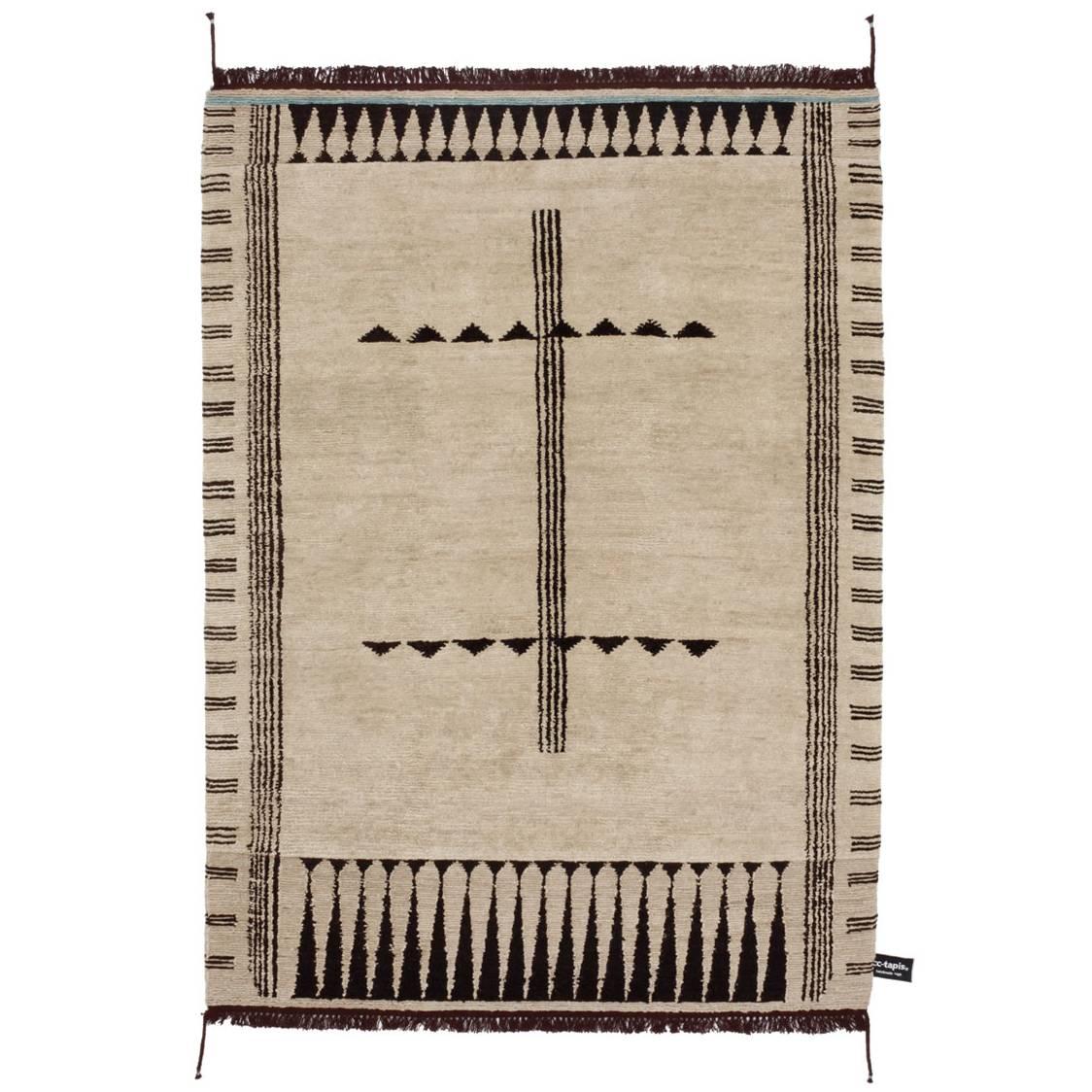 Tapis Primitive Weave A #1647 conçu par Chiara Andreatti pour cc-tapis - EN STOCK en vente