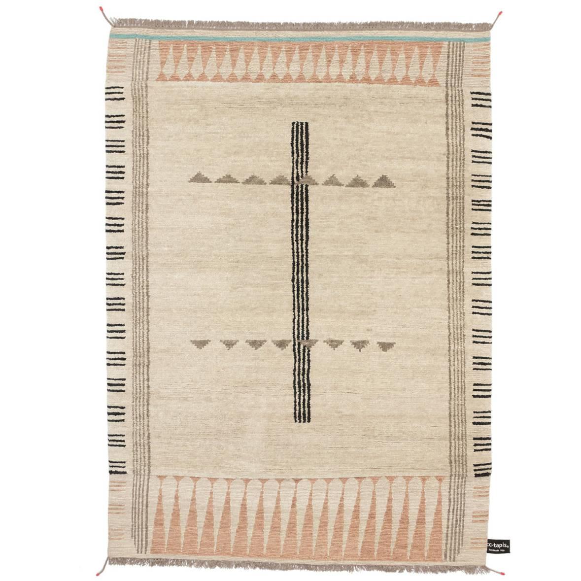 Tapis Primitive Weave a Cipria conçu par Chiara Andreatti pour cc-tapis - EN STOCK en vente