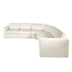 Semi-Circular Six-Piece Sectional Sofa by Milo Baughman for Thayer Coggin 8