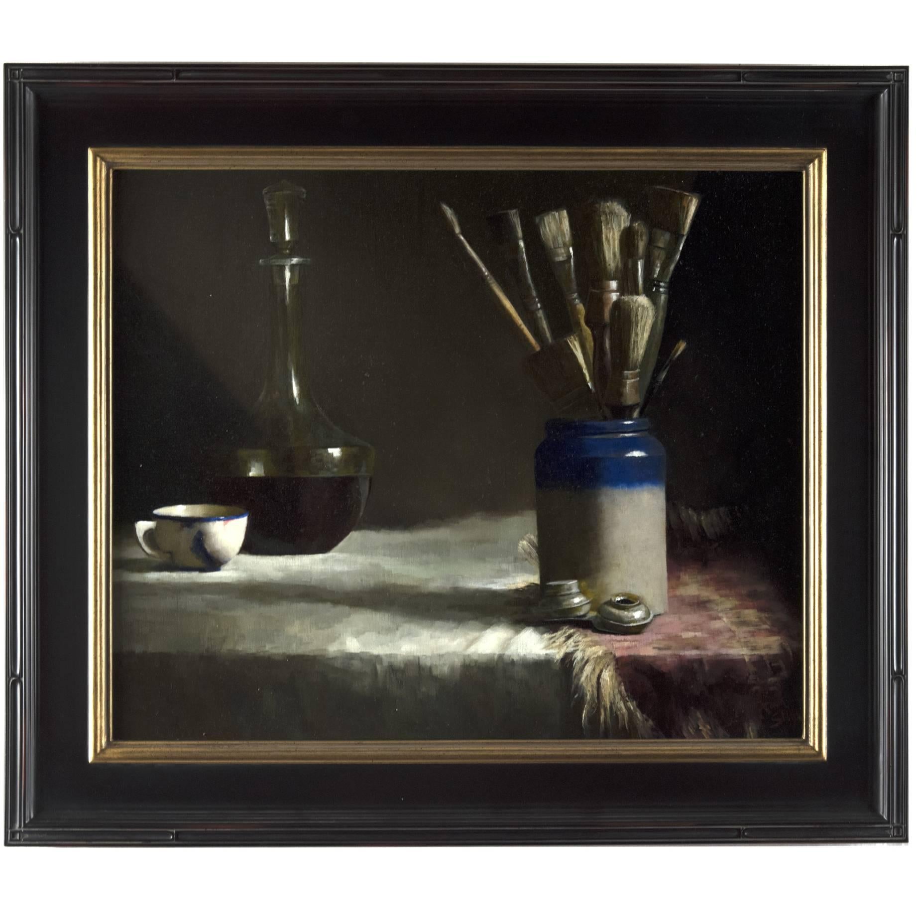 Still Life painting "Studio Accoutrements" by Aaron Stills