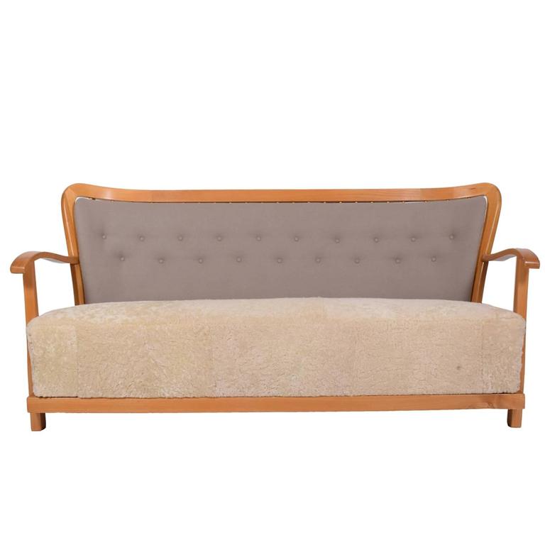 Early Fritz Hansen Sofa 1940 S Early Fritz Hansen Sofa 1940 S