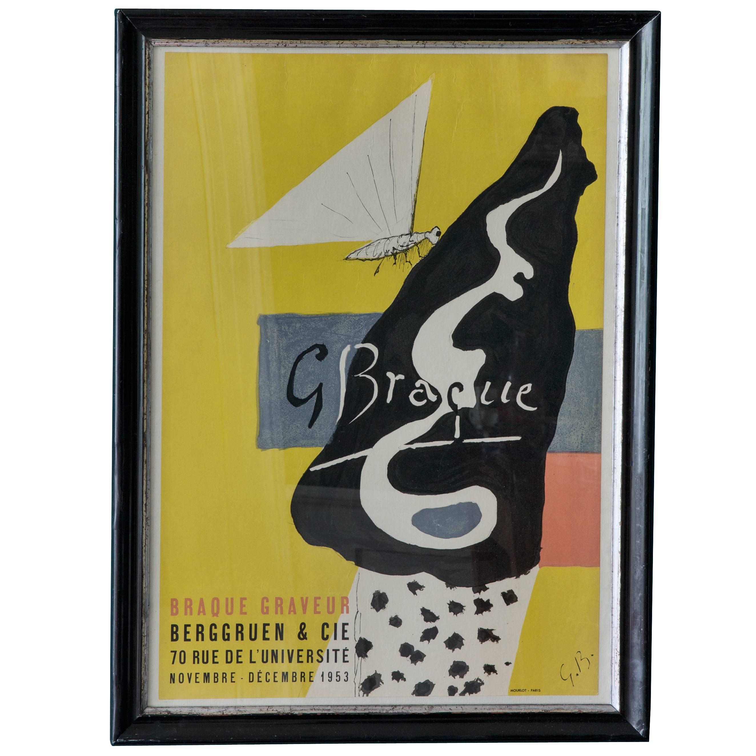 Vintage Georges Braque Poster