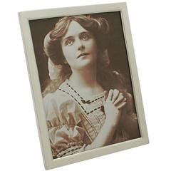 Antique Victorian Sterling Silver Photograph Frame