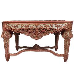 Early 20th Century Louis XIV Style Ornate Table