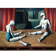 Olio su tavola di grandi dimensioni di David Hosie