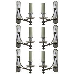 Set of Six Library Lights