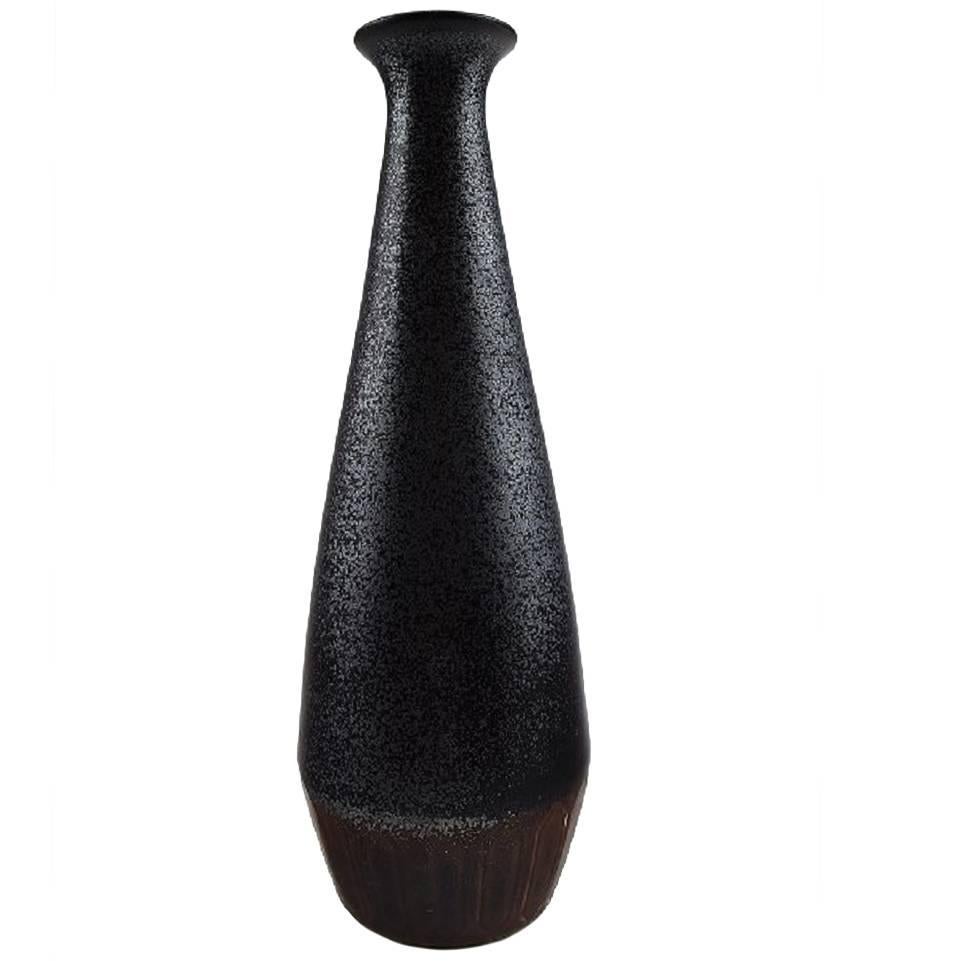 Large Rörstrand, Gunnar Nylund Ceramic Floor Vase