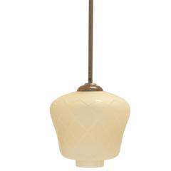Scandinavian Art Deco Ceiling Light, 1920