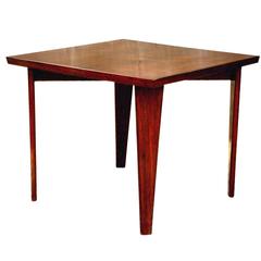 Vintage Pierre Jeanneret, Square Table for the Administration Building in Chandigarh
